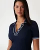 Guess Thalıa Polo Neck Ss Dress Swtr Kadın Lacivert Elbise W5GK84Z3L10-G7P1
