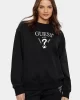 Guess Roberta Cn Sweatshırt Kadın Siyah Sweatshirt V5RQ12KC3D2-JBLK