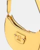 Guess Nastra Top Zıp Shoulder Bag Kadın Sarı Omuz Çantası HWBG9637170-CSL