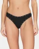 Guess 3 Pack Basıc Thong Kadın Siyah İç Çamaşırı O5RG13K6YW1-JBLK