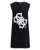 Guess 4G Sl Over Tee Kadın Siyah T-Shirt E5GI04K68D2-JBLK