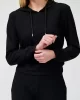 Guess Monıca Ls Hoodıe Kadın Siyah Sweatshirt V5RQ21KCLG2-P9ZV