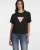Guess jeans Gj Ss Cn Boxy Iconıc Tee Kadın Siyah T-Shirt W4YI73K8HM0-JBLK