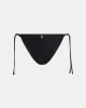 Guess Kadın Siyah 4G Taşlı Bağlamalı Bikini Altı