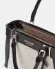 Guess Anadela 3 Comp Satchel Kadın Siyah El Çantası HWAG9633060-NTB