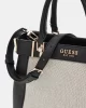 Guess Anadela 3 Comp Satchel Kadın Siyah El Çantası HWAG9633060-NTB