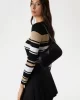 Guess Arnela Top Zıp Shoulder Bag Kadın Siyah Omuz Çantası HWNG9496170-BLA