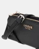 Guess Kadın Siyah Bramina  Çapraz Askılı Organizer Çanta