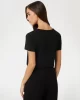Guess Brıana Ss T-Shırt Kadın Siyah T-Shirt V3BI11J1314-JBLK