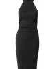 Guess Es Sl Carmela Dress Kadın Siyah Elbise W5GK0IKCTC2-JBLK