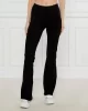 Guess Crocus Rıb Mını Flare Pants Kadın Siyah Tayt V5GB11KCRS2-JBLK