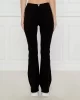 Guess Crocus Rıb Mını Flare Pants Kadın Siyah Tayt V5GB11KCRS2-JBLK