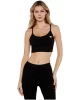 Guess Crocus Rıb Actıve Bra Kadın Siyah Büstiyer V5GP15KCRS2-JBLK
