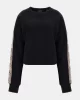 Guess Cymone Cn Sweatshırt Kadın Siyah Sweatshirt V3BQ16KB3P2-JBLK