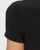 Guess Cn Ss Logo Lace Tee Kadın Siyah T-Shirt W5GI04J1314-JBLK
