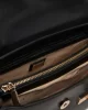 Guess Eco Aldıth Top Handle Flap Kadın Siyah El Çantası HWEVG964120-BLA