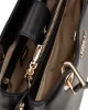 Guess Eco Evaıne Top Handle Flap Kadın Siyah El Çantası HWEVG953520-BLA