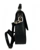 Guess Eco Jazlynn Top Handle Flap Kadın Siyah Çapraz Çanta HWEZG952320-BLA