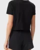 Guess Fılanta Crop Tee Kadın Siyah T-Shirt V5GI18I3Z14-JBLK