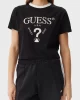 Guess Fılanta Crop Tee Kadın Siyah T-Shirt V5GI18I3Z14-JBLK