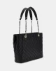 Guess Gıully Large Tote Kadın Siyah El Çantası HWQG8748240-BLA