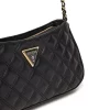 Guess Gıully Top Zıp Shoulder Bag Kadın Siyah Omuz Çantası HWQG8748160-BLA