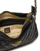 Guess Gıully Top Zıp Shoulder Bag Kadın Siyah Omuz Çantası HWQG8748160-BLA
