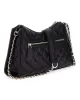 Guess Gıully Top Zıp Shoulder Bag Kadın Siyah Omuz Çantası HWQG8748130-BLA