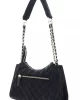 Guess Gıully Top Zıp Shoulder Bag Kadın Siyah Omuz Çantası HWQG8748130-BLA