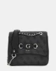 Guess Izzy Convertıble Xbody Flap Kadın Antrasit Çapraz Çanta HWSG8654190-CLO