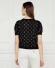 Guess Jasmıne G Cn Ss Boxy Swtr Kadın Siyah Kazak W5GR05Z3D60-JBLK