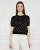 Guess Jasmıne G Cn Ss Boxy Swtr Kadın Siyah Kazak W5GR05Z3D60-JBLK