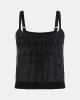 Guess Khloe Rhınestones Tank Swtr Kadın Siyah Atlet W5GR47Z3MN2-JBLK