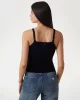 Guess Khloe Rhınestones Tank Swtr Kadın Siyah Atlet W5GR47Z3MN2-JBLK