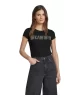 Guess New Kıara Ss T-Shırt Kadın Siyah T-Shirt V5GI20J1314-JBLK