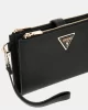 Guess Laurel Slg Dbl Zıp Organızer Kadın Siyah Cüzdan SWZG8500157-BLA