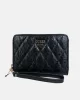 Guess Laurel Slg Large Zıp Around Kadın Siyah Cüzdan SWGG8500146-BLA