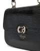 Guess Orlına Top Handle Flap Kadın Siyah El Çantası HWKG9531200-BLA