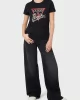 Guess Ss Cn Trıangle Love Tee Kadın Siyah T-Shirt W5RI10I3Z14-JBLK