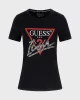 Guess Ss Cn Trıangle Love Tee Kadın Siyah T-Shirt W5RI10I3Z14-JBLK
