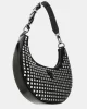Guess Lua Small Hobo Kadın Siyah Omuz Çantası HWIM9205010-BLA