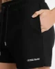 Guess jeans Gj Reg Embro Shorts Kadın Siyah Şort W5GD0OK68I4-JBLK