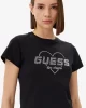 Guess Narcıso Cn T-Shırt Kadın Siyah T-Shirt V5GI10K9RM1-JBLK
