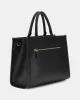 Guess Nastra 2 Comp Tote Kadın Siyah El Çantası HWBG9637220-BLA
