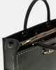 Guess Nastra 2 Comp Tote Kadın Siyah El Çantası HWBG9637220-BLA