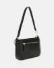 Guess Kadın Siyah Noelle Mini Üstten Fermuarlı Omuz Çantası
