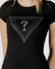 Guess Ss Trıangle Ombre R3 Tee Kadın Siyah T-Shirt W5GI43KA0Q1-JBLK
