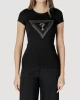 Guess Ss Trıangle Ombre R3 Tee Kadın Siyah T-Shirt W5GI43KA0Q1-JBLK