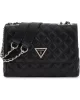 Guess Gıully 2 Cmprtmnt Cnvrtble Flp Kadın Siyah Çapraz Çanta HWQG8748200-BLA