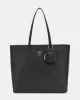 Guess Power Play Large Tech Tote Kadın Siyah Omuz Çantası HWBG9006240-BLA